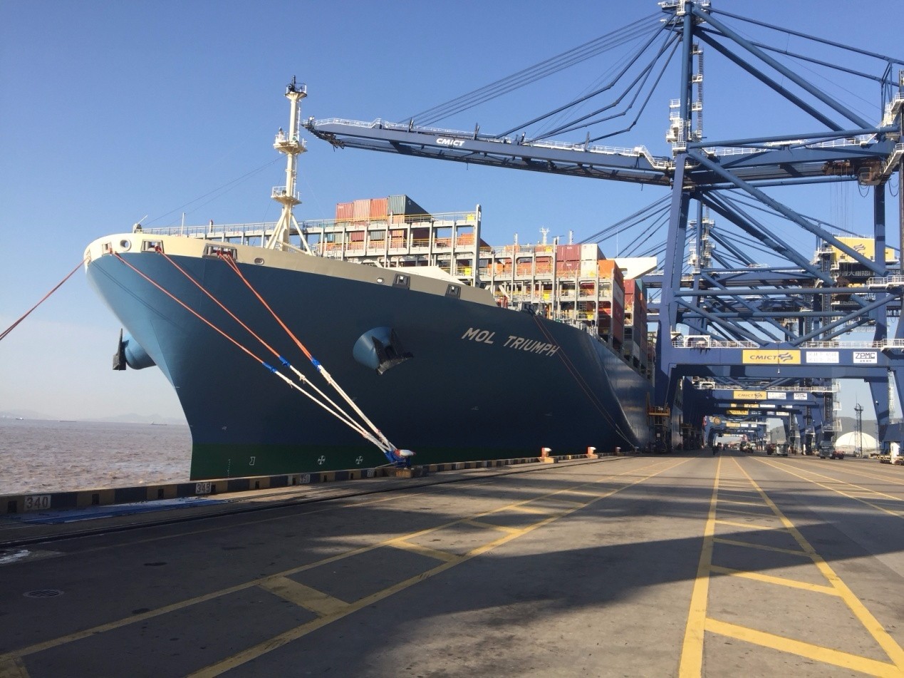 宁波引航成功引领“商船三井成就”轮安全靠泊宁波舟山港，助力区域运输效率提升